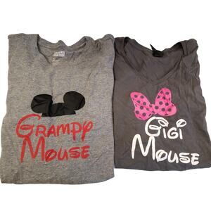 Disney TShirts Grampy GiGi Disney Trip Shirts